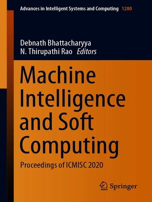 cover image of Machine Intelligence and Soft Computing